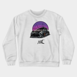 toyota siena lowered stanced Crewneck Sweatshirt